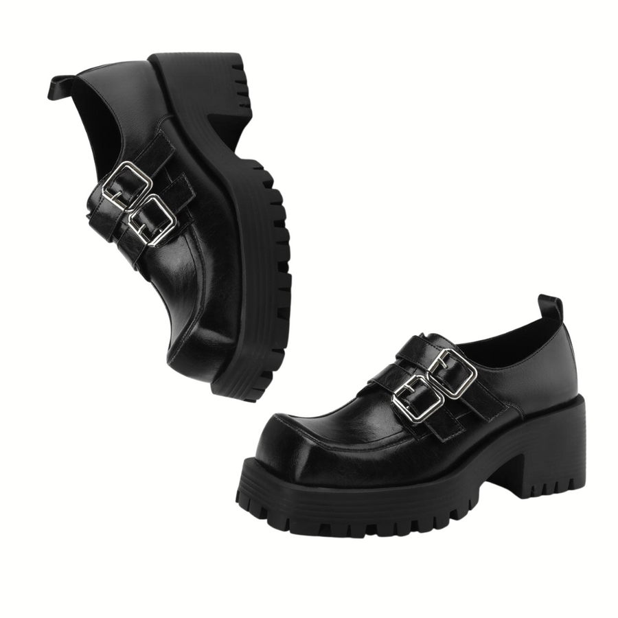 Black spring shoes online