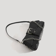 Casual Minimal Goth Mini Clutch Bag-SimpleModerne