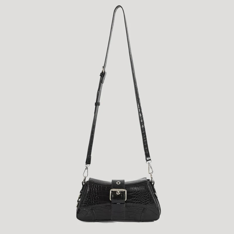 Casual Minimal Goth Mini Clutch Bag-SimpleModerne