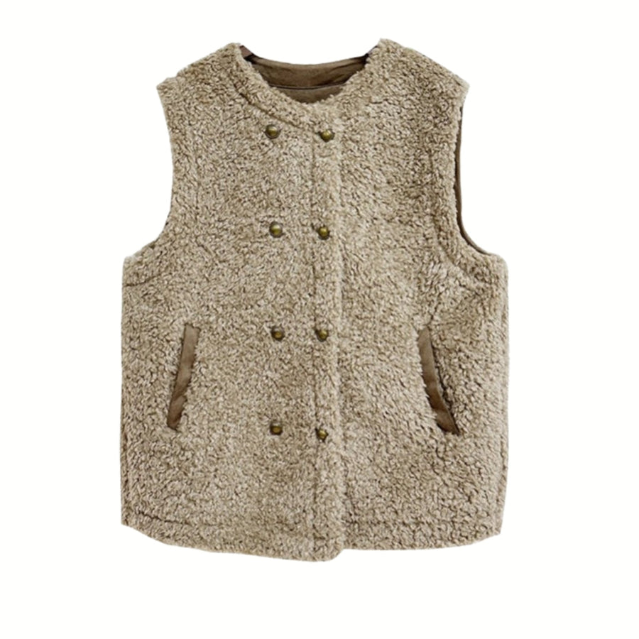 Fluffy Vest – Cozy Winter Essential-SimpleModerne