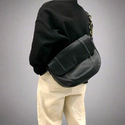 Vintage Fever Saddle Tote Shoulder Bag-SimpleModerne