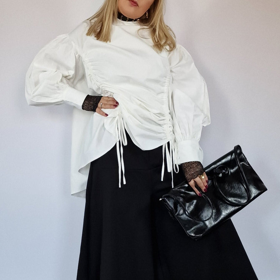 Jazz Up Balta Lele Oversized Style Shirt-SimpleModerne