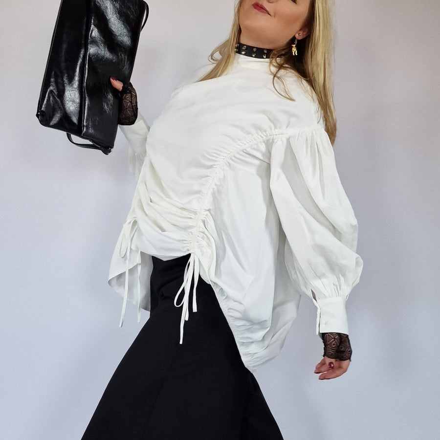 Jazz Up Balta Lele Oversized Style Shirt-SimpleModerne