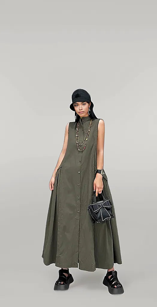 Jazz Up Cargo Style Dress-SimpleModerne