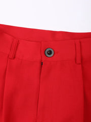 Jazz Up Classy Red Trousers-SimpleModerne