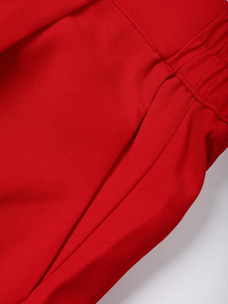 Jazz Up Classy Red Trousers-SimpleModerne