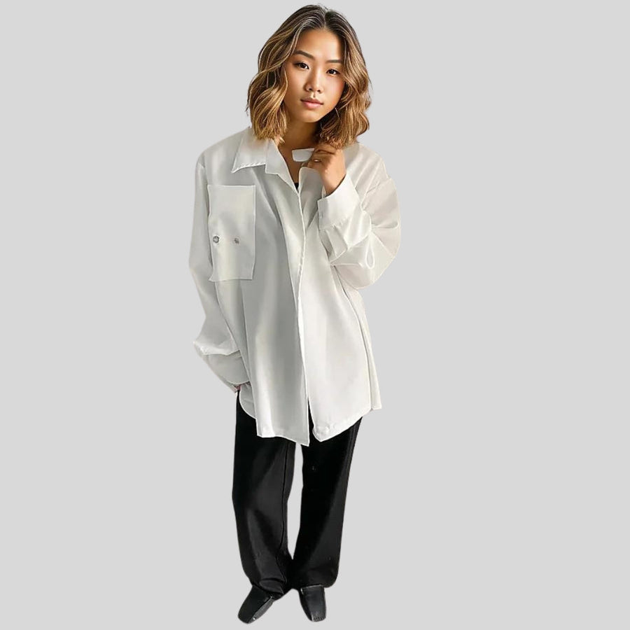 Jazz Up Elegant Belted Blouse-Shirt-SimpleModerne