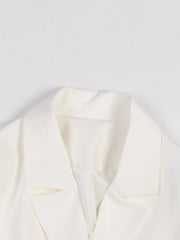 Jazz Up Irregular Design Blazer with Glitter Pockets-SimpleModerne