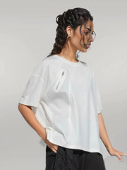 Jazz Up Irregular Design Punky Tee-SimpleModerne