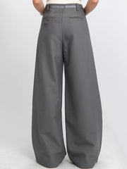 Jazz Up Office Style Irregular Design Trousers-SimpleModerne