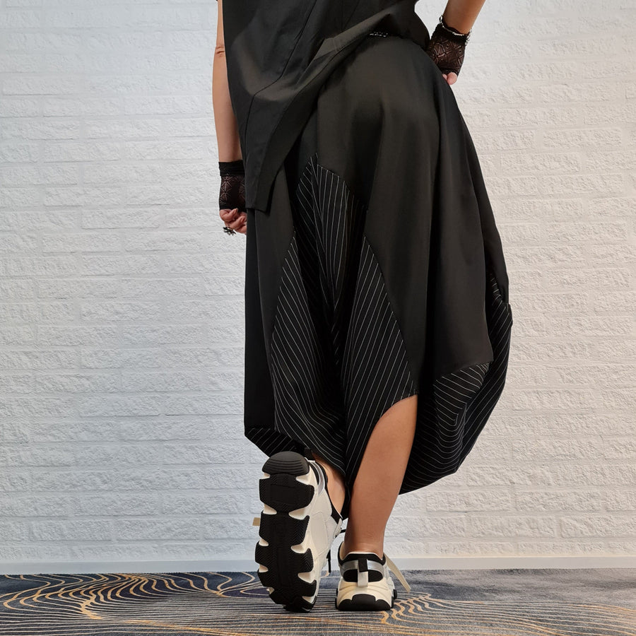 Jazz Up Street Punk Wide Legged Pants-SimpleModerne