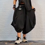 Jazz Up Street Punk Wide Legged Pants-SimpleModerne