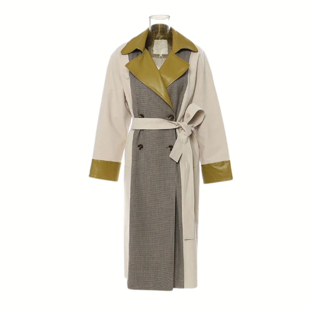 Jazz Up Trench Irregular Design Coat-SimpleModerne