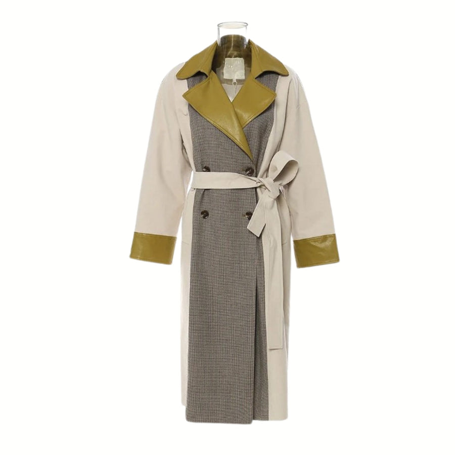 Jazz Up Trench Irregular Design Coat-SimpleModerne