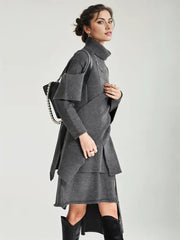 Jazz Up Two Piece Knitted Pullover Dress-SimpleModerne