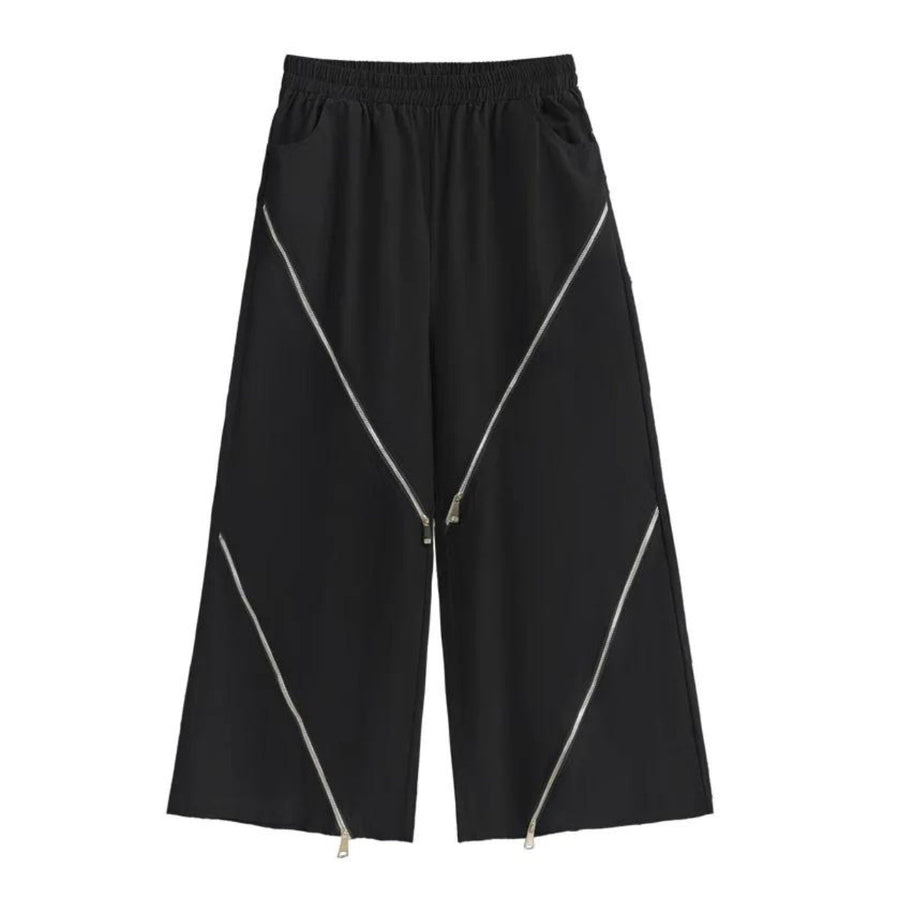 Jazz Up Wide Legged Trousers-SimpleModerne