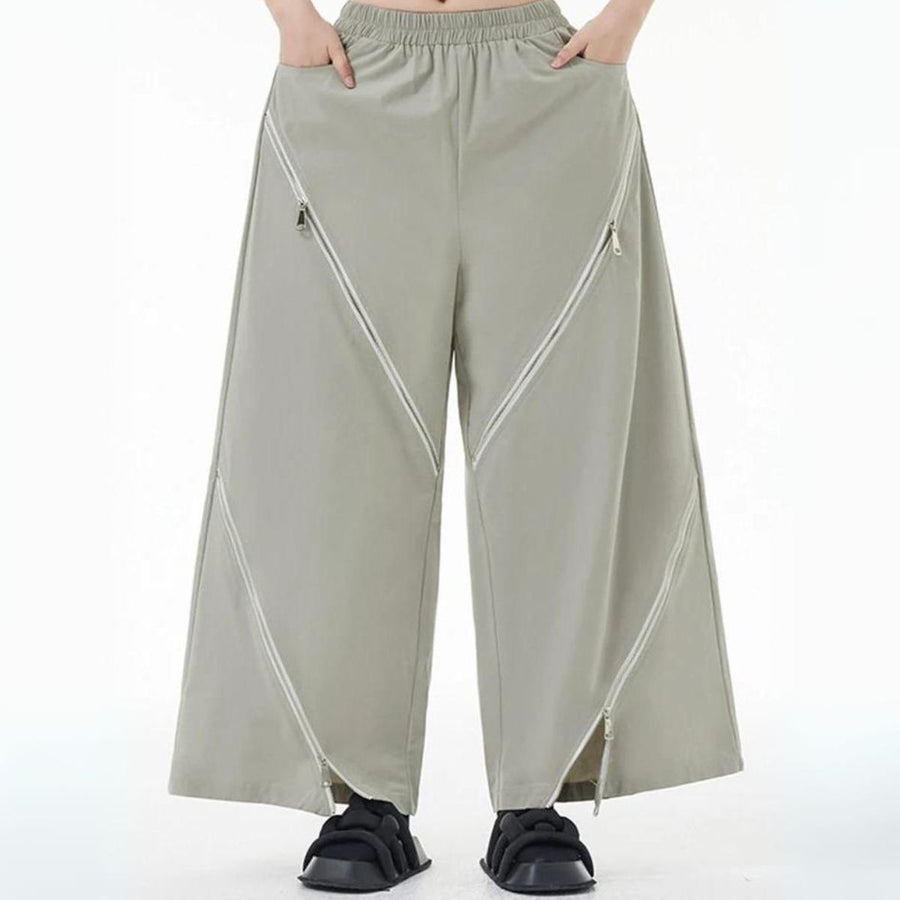 Jazz Up Wide Legged Trousers-SimpleModerne