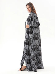 Lite Maxi Pleated Coat-SimpleModerne