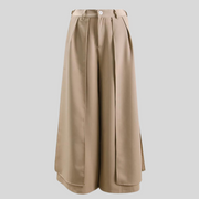 Office Style Layered Trousers-SimpleModerne