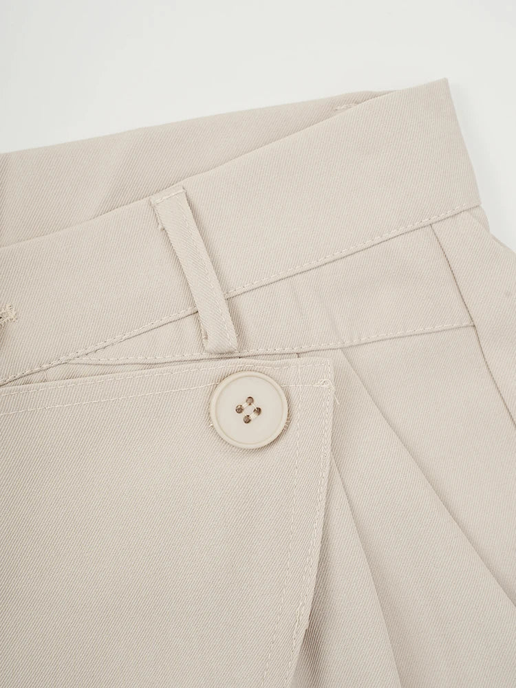 Punky Trousers with Overlay - Available in Khaki & Black-SimpleModerne