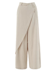 Punky Trousers with Overlay - Available in Khaki & Black-SimpleModerne