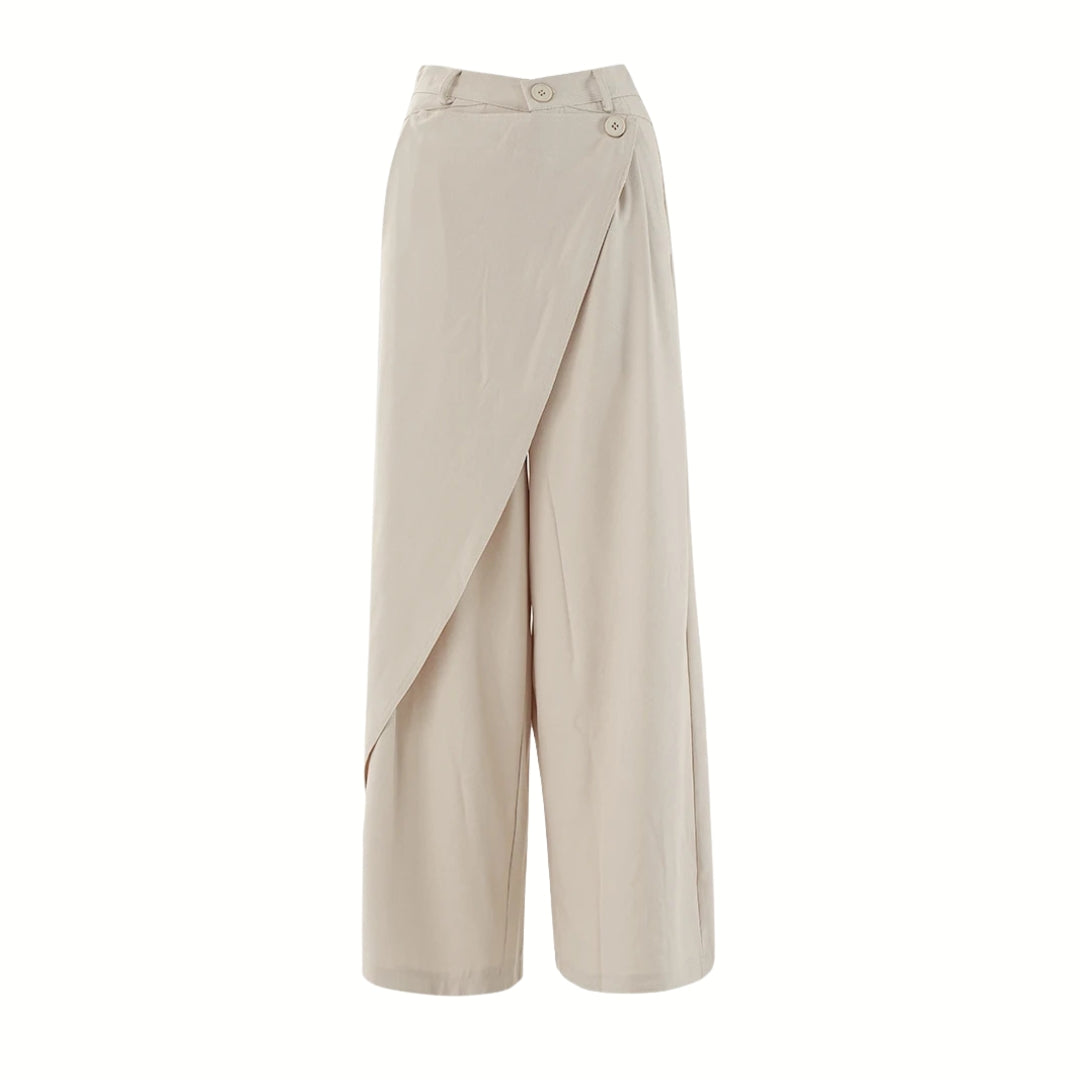 Punky Trousers with Overlay - Available in Khaki & Black-SimpleModerne