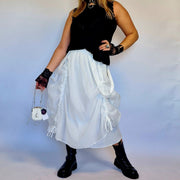 Runaway Goth Bride White Skirt-SimpleModerne