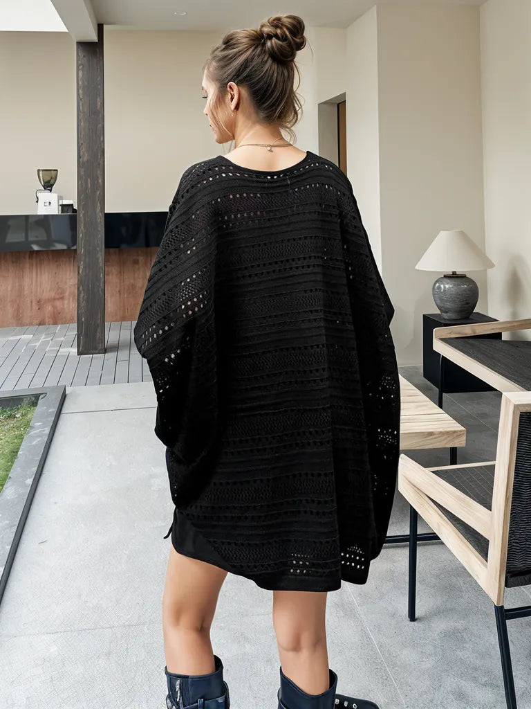 Knitted Oversized Pullover-SimpleModerne