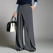 Miss Office Punk Layered Trousers-SimpleModerne