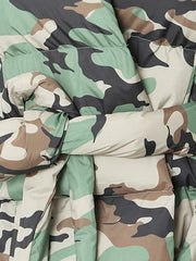 Lite Cotton Padded Jacket with Extra Long Sleeves - Camouflage-SimpleModerne