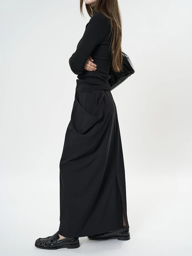 Maxi Pocket Skirt-SimpleModerne