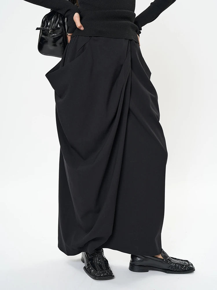 Maxi Pocket Skirt-SimpleModerne