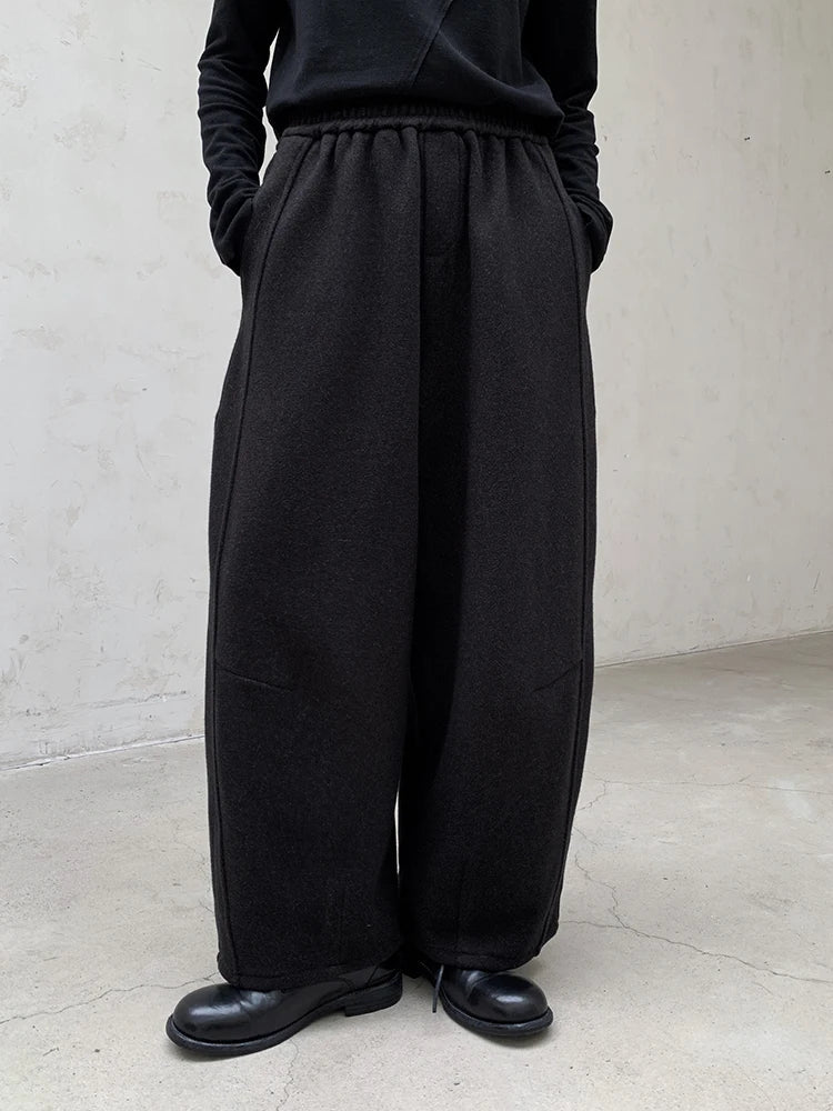 Miss Winter Punk Warm Trousers-SimpleModerne