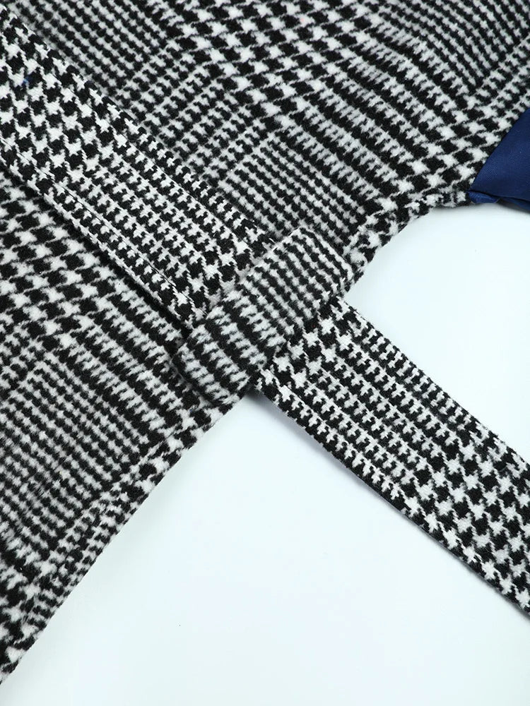 Jazz Up Plaid Coat-SimpleModerne