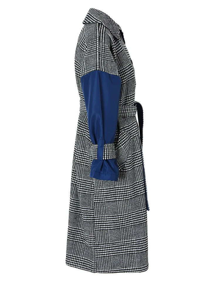 Jazz Up Plaid Coat-SimpleModerne