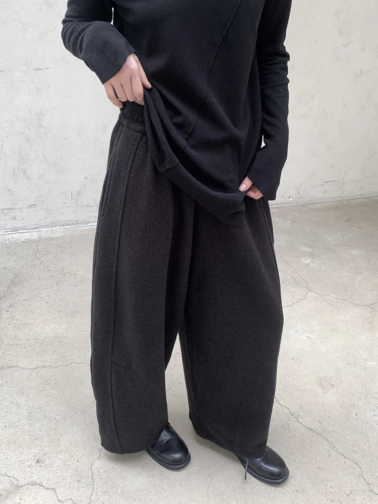 Miss Winter Punk Warm Trousers-SimpleModerne