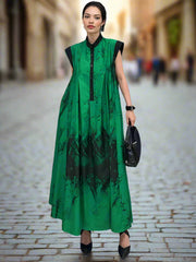 Green Dress-SimpleModerne