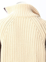 Limited Edition Trendy Knit Overlay Zipper Jacket-SimpleModerne