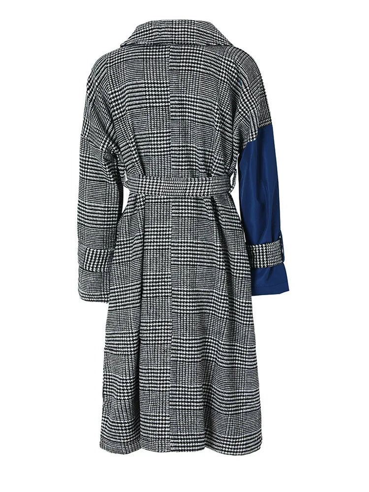 Jazz Up Plaid Coat-SimpleModerne