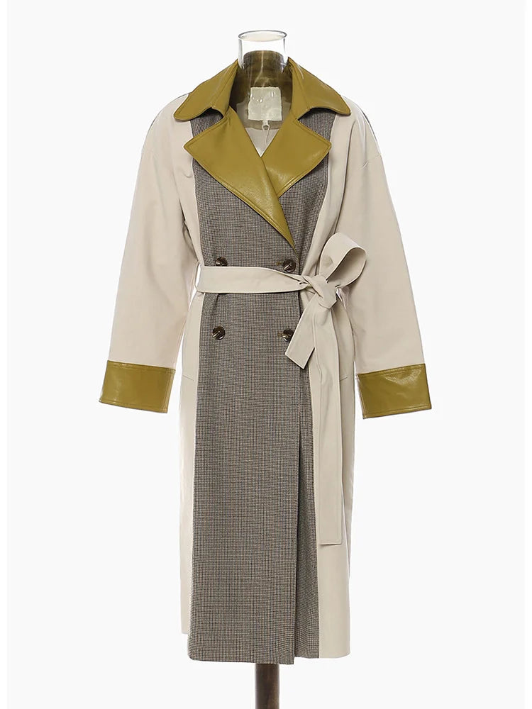 Jazz Up Trench Irregular Design Coat-SimpleModerne