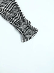 Jazz Up Plaid Coat-SimpleModerne