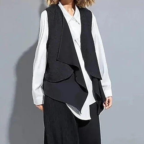 Simple Moderne Irregular Design Vest-SimpleModerne