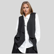 Simple Moderne Irregular Design Vest-SimpleModerne