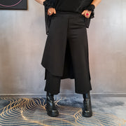 Simple Moderne Layered Wide Legged Pants-SimpleModerne