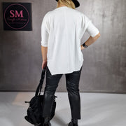 Simple Moderne Street Punk Zip It W T-shirt-SimpleModerne