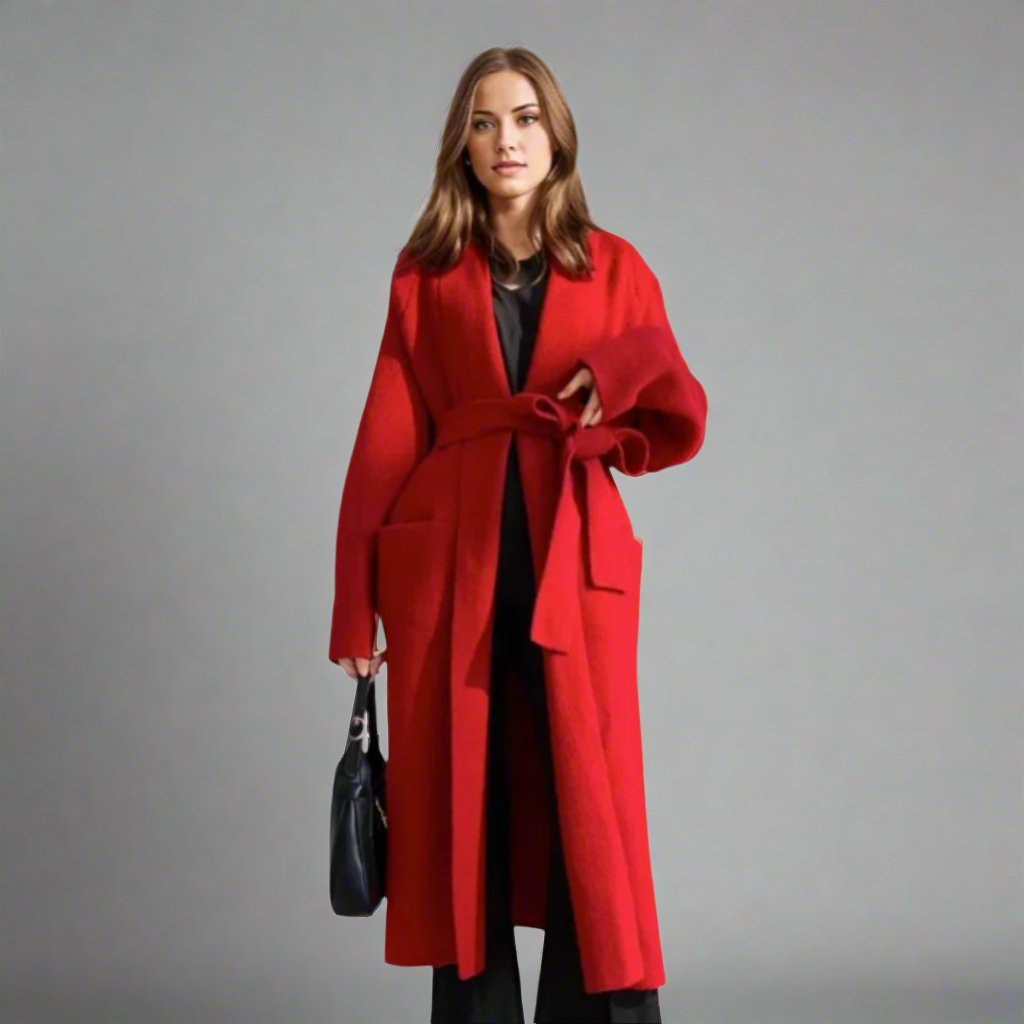 Jazz Up Passion Red Cardigan-SimpleModerne