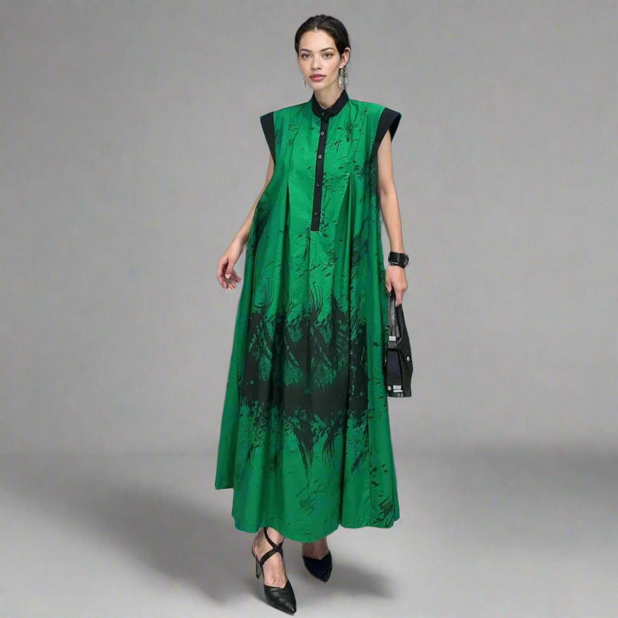 Green Dress-SimpleModerne