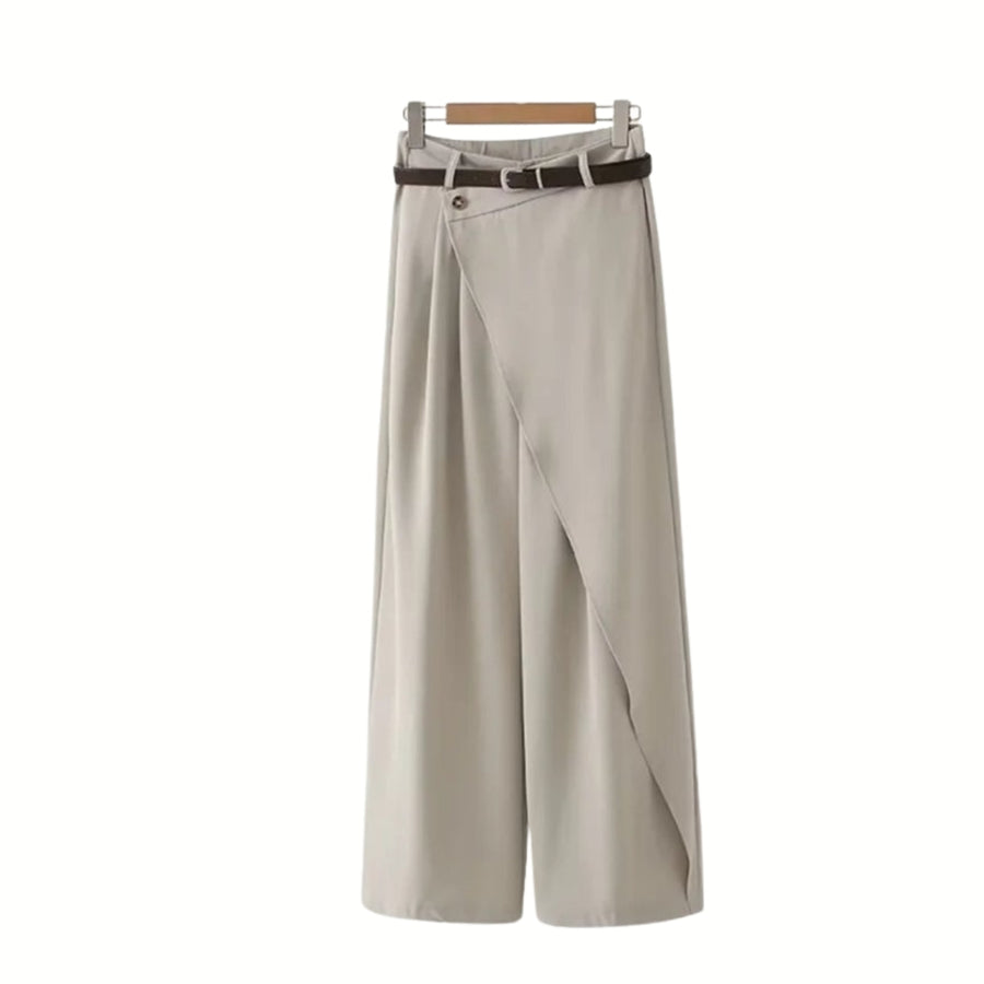 Miss Office Punk Layered Trousers-SimpleModerne