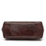 Vintage Clutch Bag with Rivets-SimpleModerne