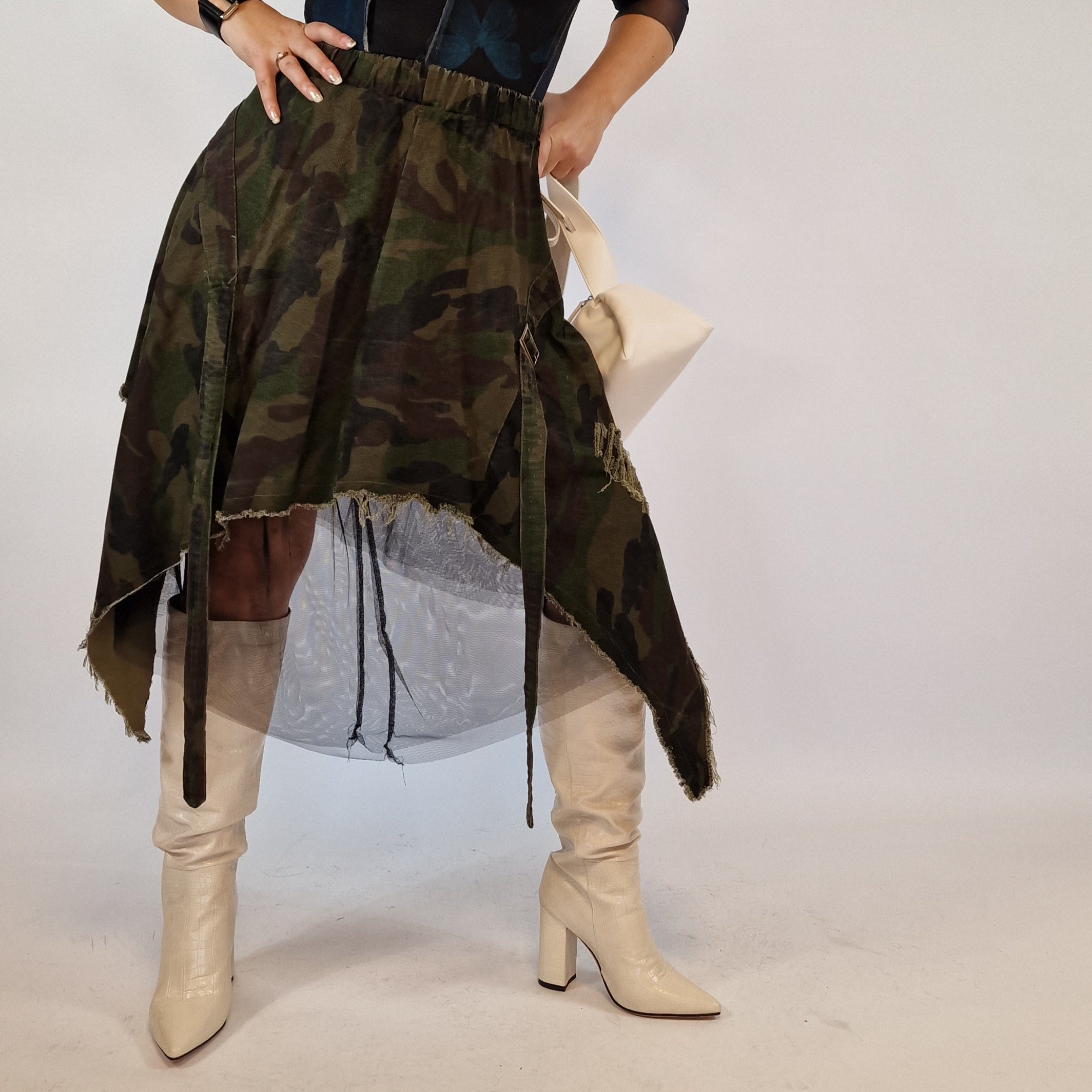 Camo skirt hot sale and jacket